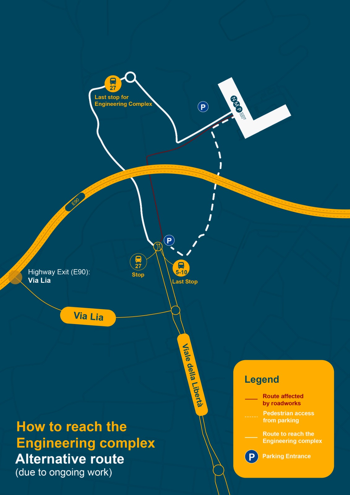 Alternative Route Map
